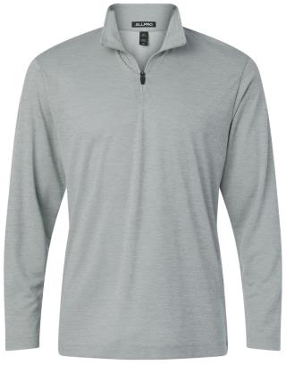 01596 - Men's Pro-Lock Performance Mélange Quarter-Zip Pullover