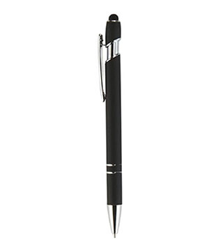BLK23-7725 - Velvet-Touch Aluminum Stylus Pen