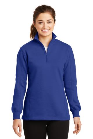 Ladies' 1/4-Zip Sweatshirt