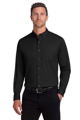 Tall Long Sleeve Twill Shirt