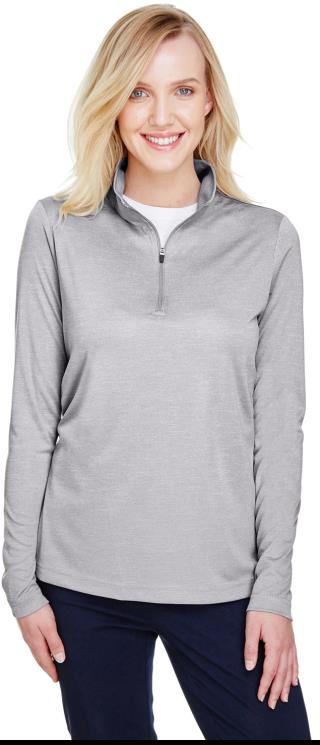 Ladies' Heather Performance 1/4-Zip